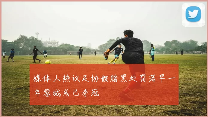 媒体人热议足协假赌黑处罚若早一年蓉城或已夺冠